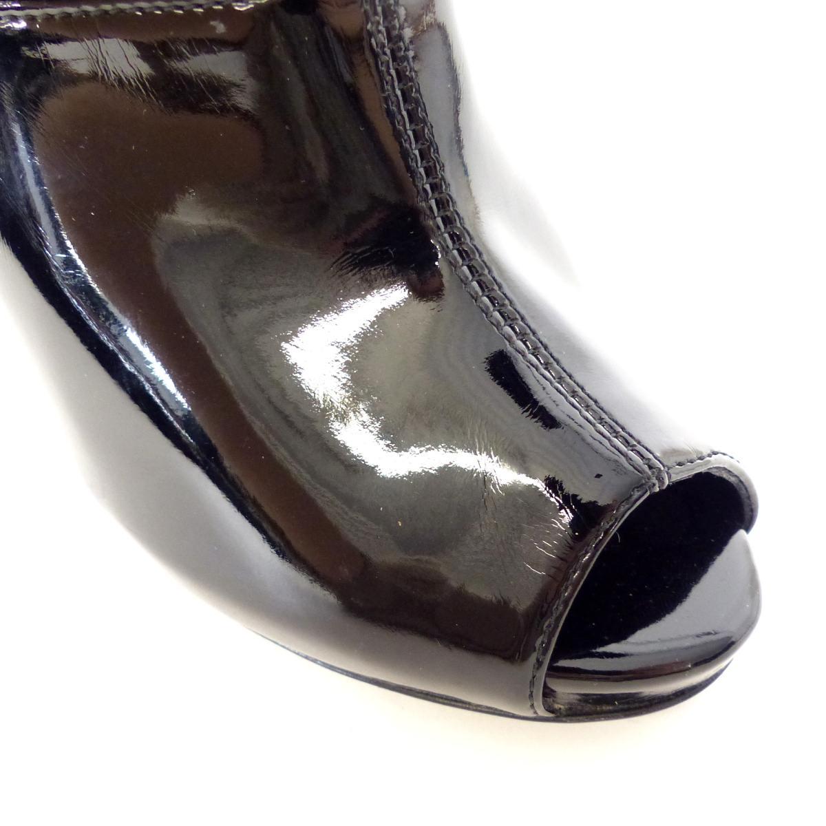 STELLA MCCARTNEY Runway Thigh High Black Boots