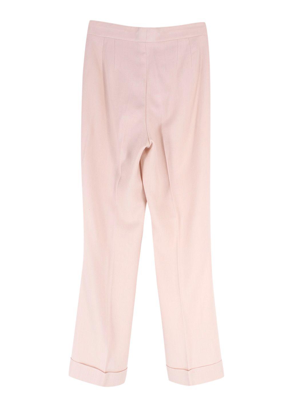 Stella McCartney Dusty Pink Tailored Trousers
