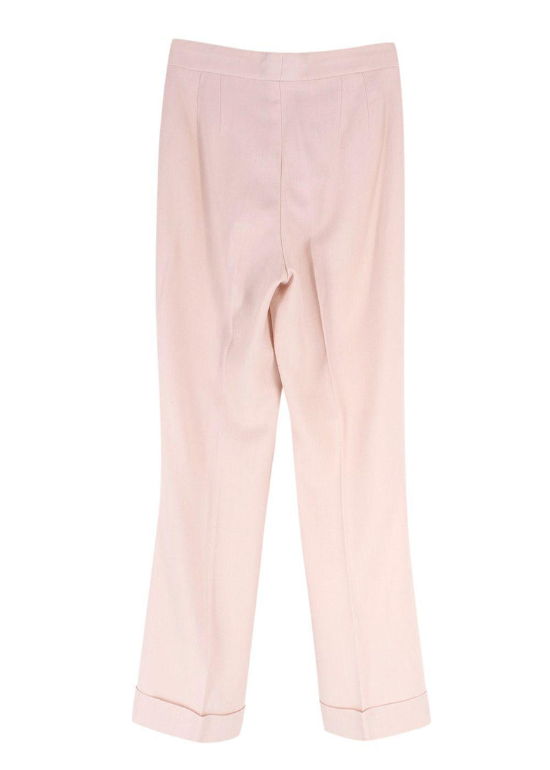 Stella McCartney Dusty Pink Tailored Trousers
