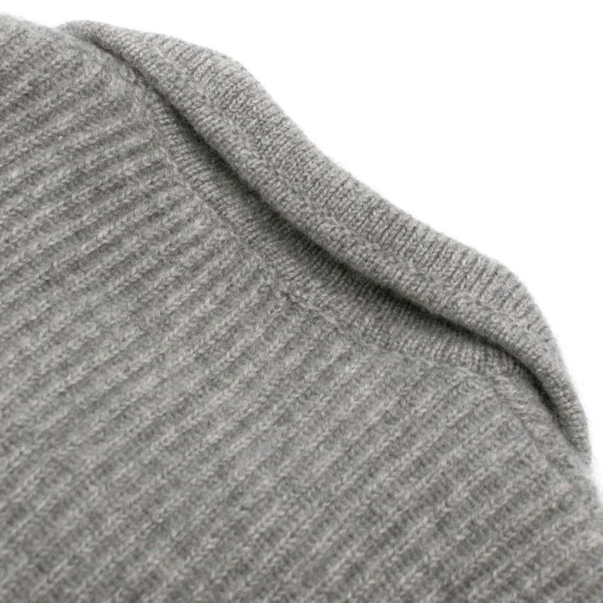 Oscar Et Valentine 9M Grey Shawl Knit Cardigan