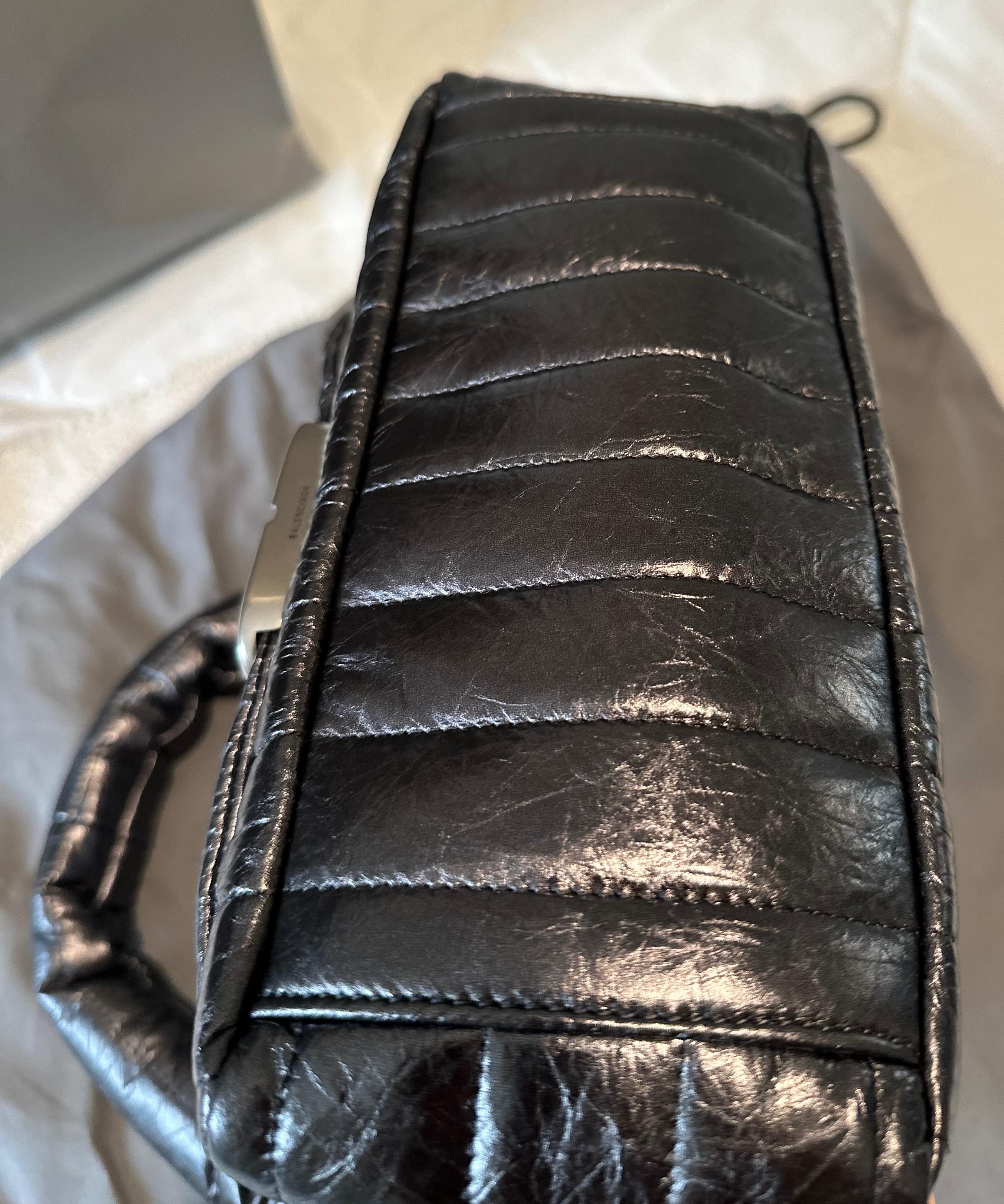 Balenciaga Silver Monaco Bag