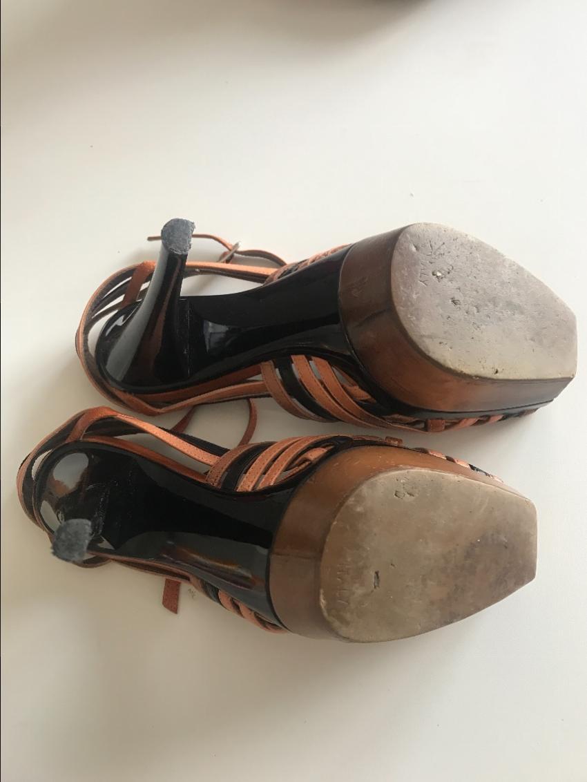 Marni Leather Platform Pumps