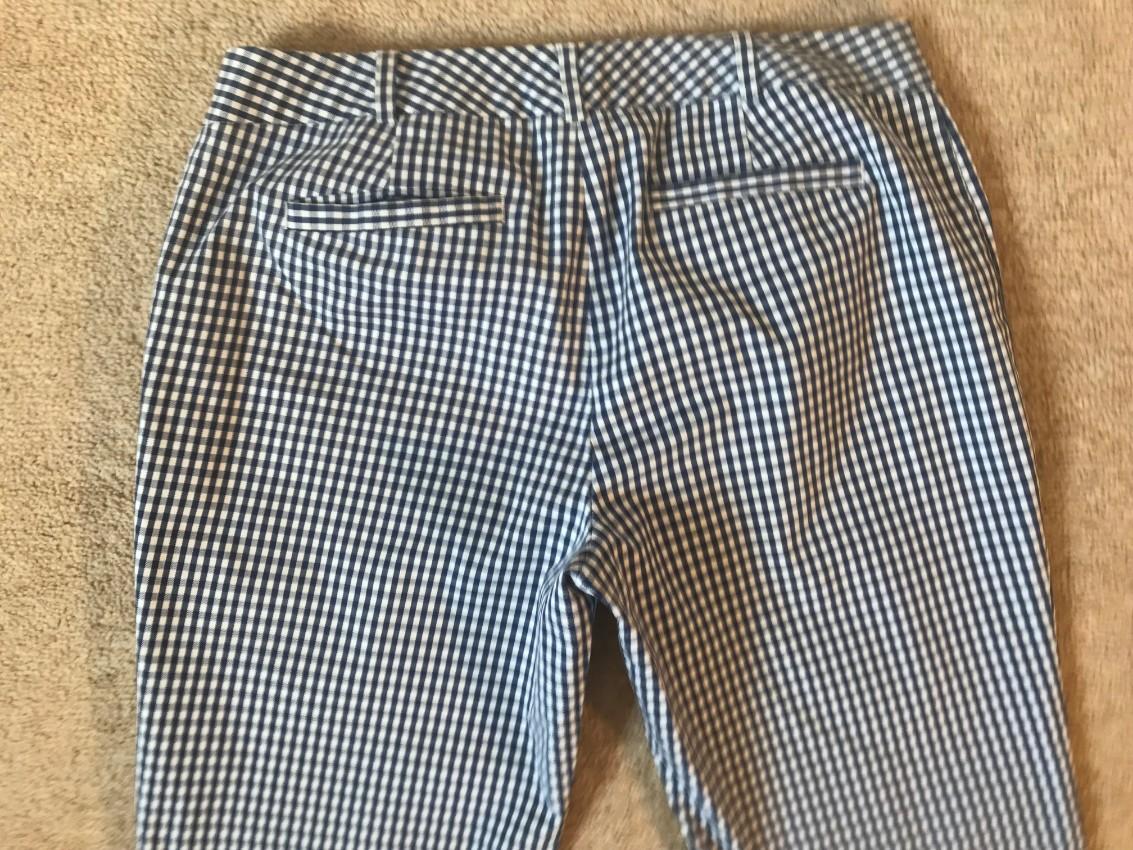 Michael Michael Kors Gingham Wellesley ankle fit pants