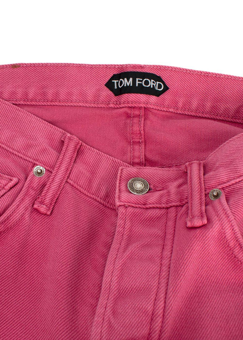 Tom Ford Pink Denim Slim Fit Jeans