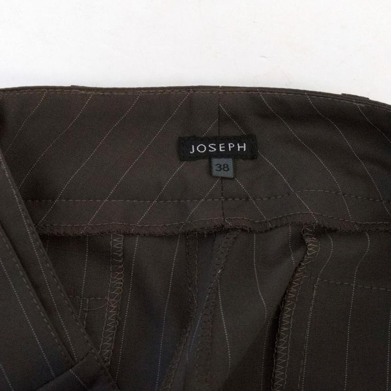 Joseph Brown Pinstripe Suit Trousers