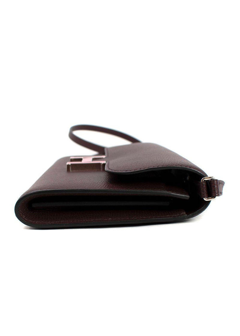 Hermes Rouge Sellier Epsom Leather Limited Edition Constance to Go Bag