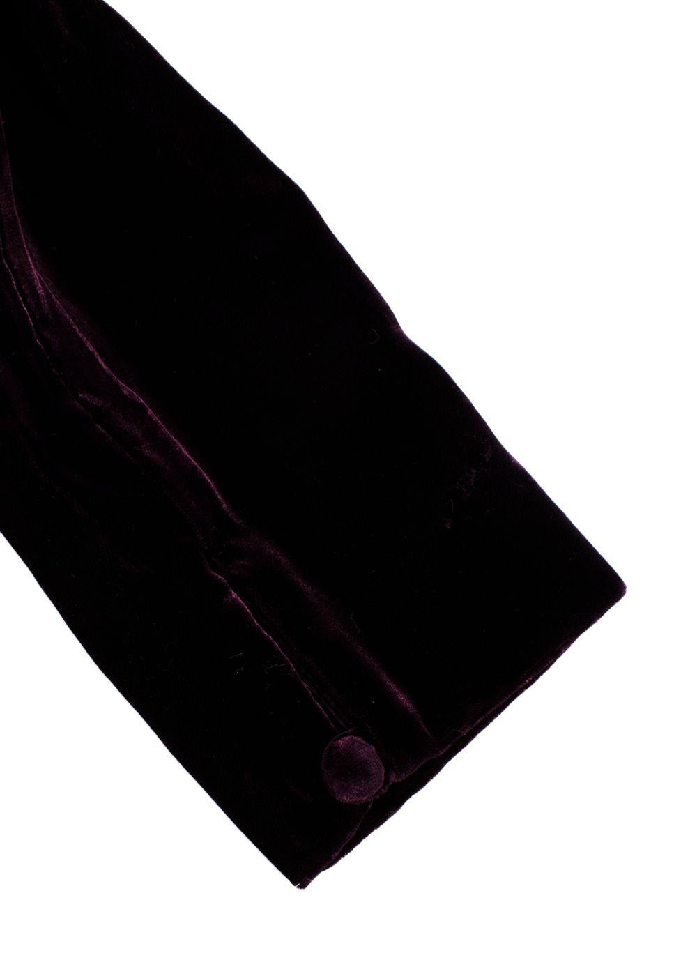 Tom Ford Purple Velvet Midi dress