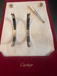 Cartier White Gold Love Bangle