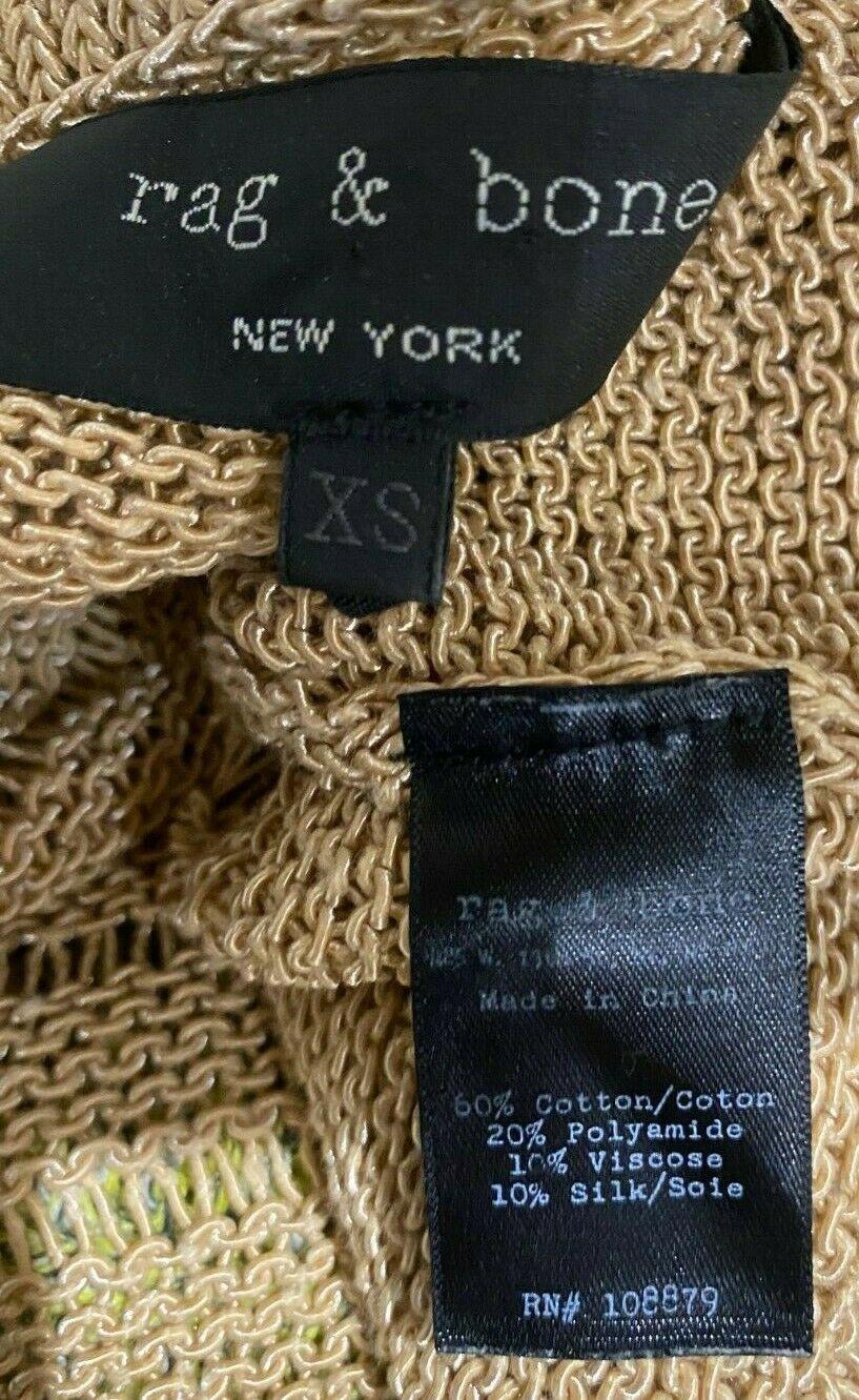 Golden Embroidered Knit Top