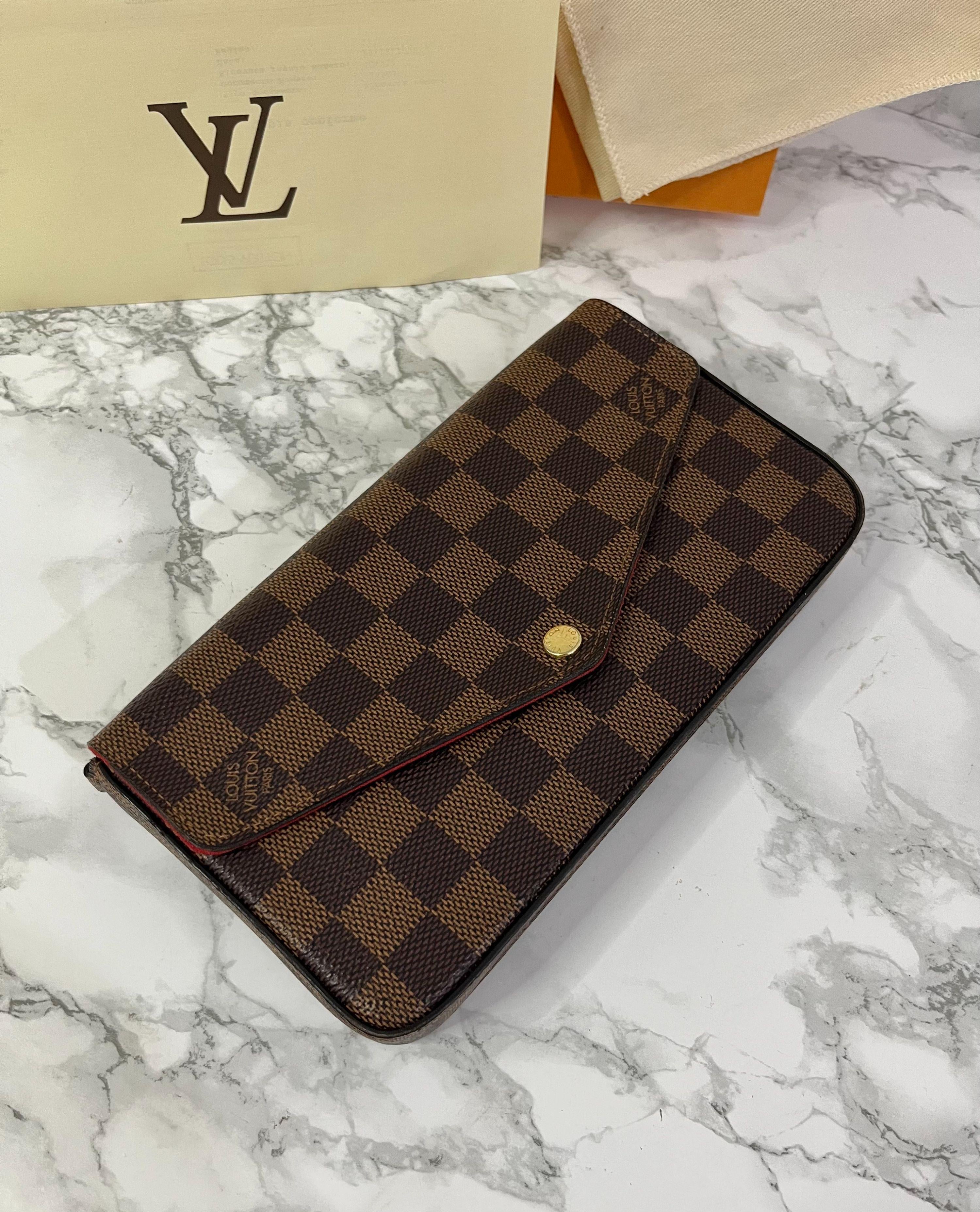 Louis Vuitton Brown Damier Ebene Pochette Felicie