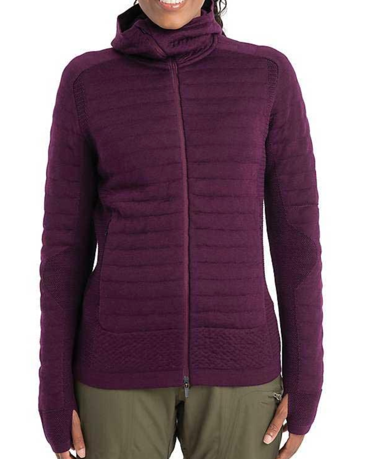 Icebreaker Merino ZoneKnit Explore LS Zip Hoodie