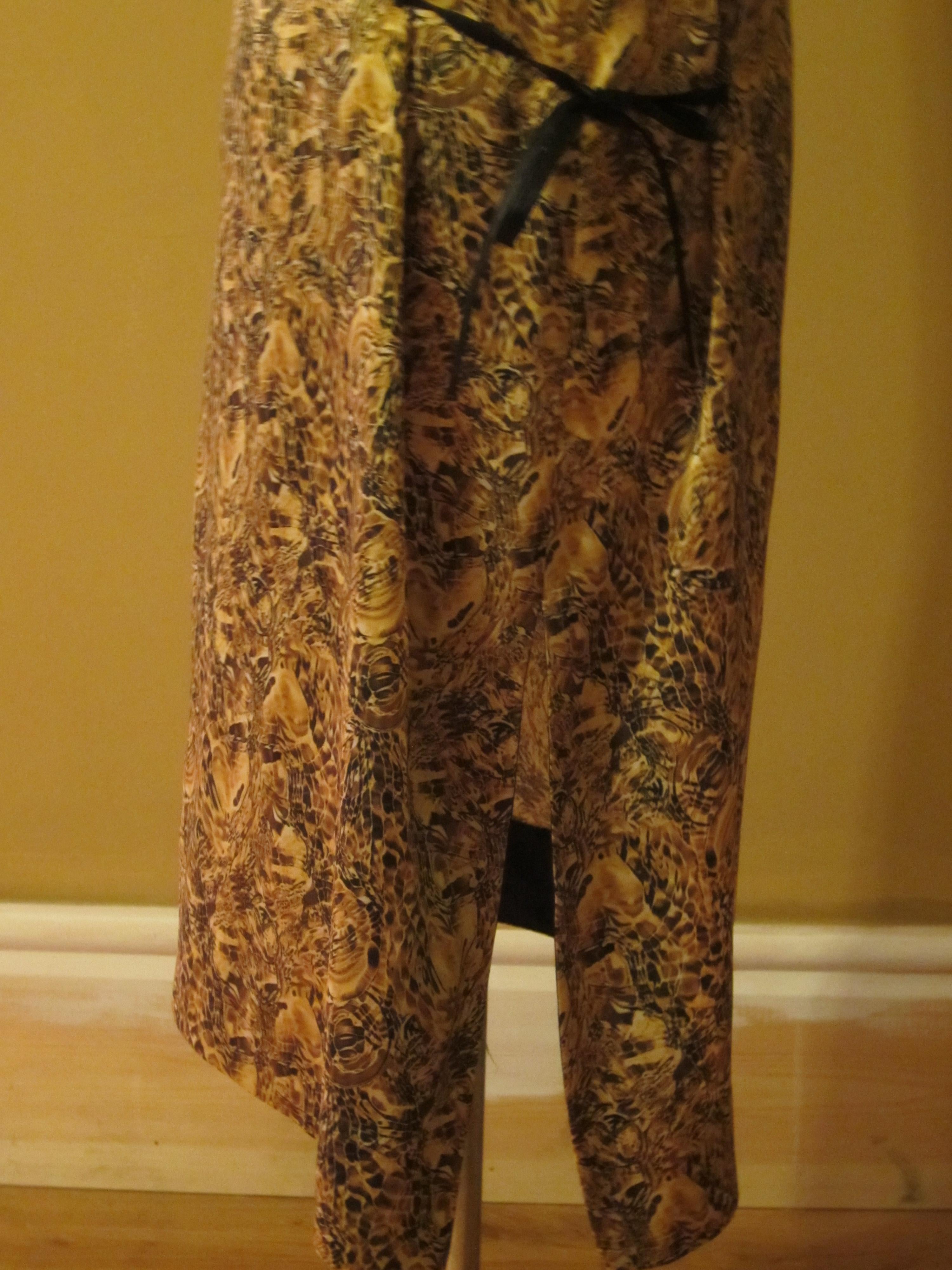 Joseph Gold Silk Dress