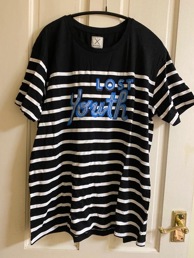 Each x Other Striped Embroidered T-Shirt
