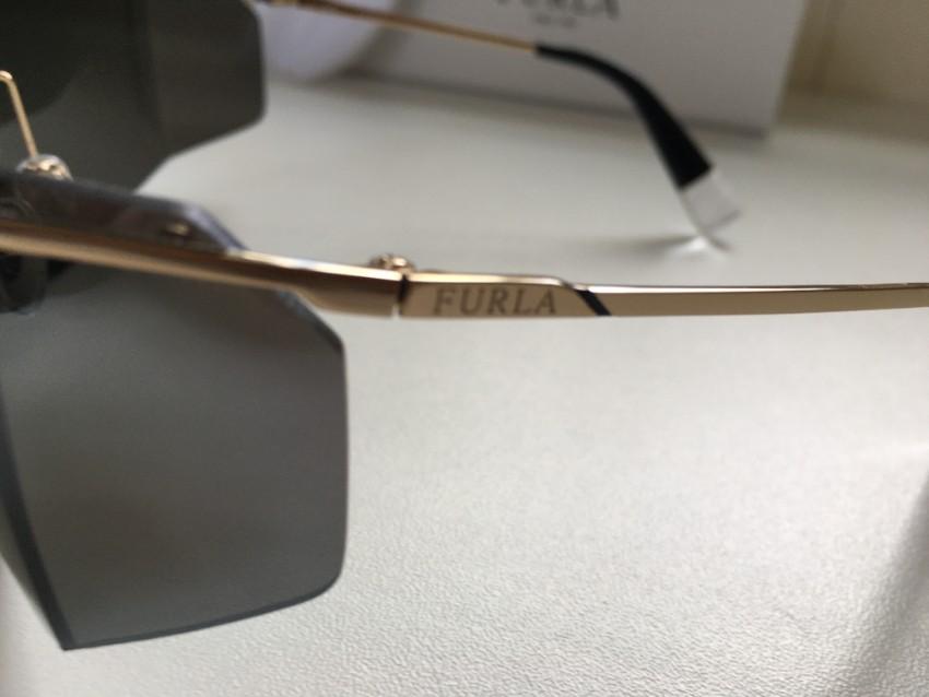 Furla De Rigo Rimless Shield Sunglasses