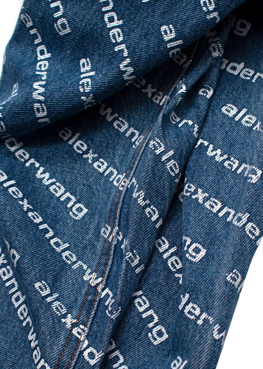 Alexander Wang Denim Printed Jeans