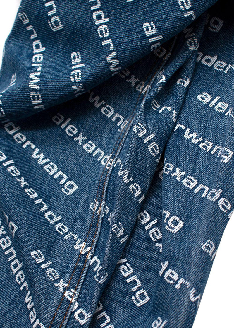 Alexander Wang Denim Printed Jeans