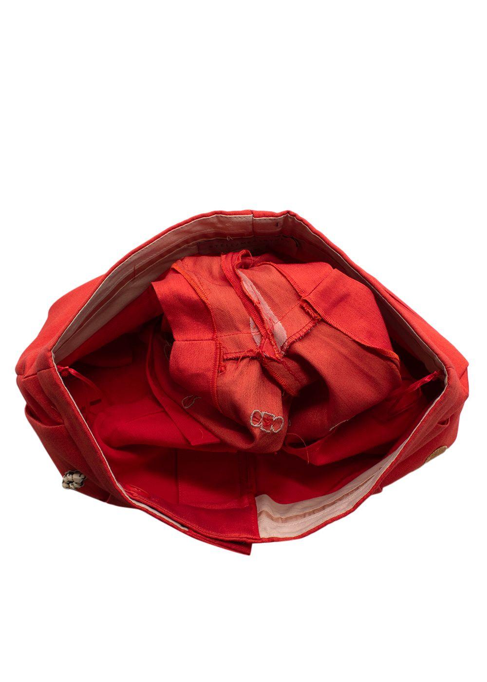 Stella McCartney Orange Embellished Tailored Shorts