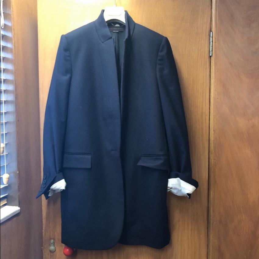 Stella Mccartney Navy Single Breasted Jacket