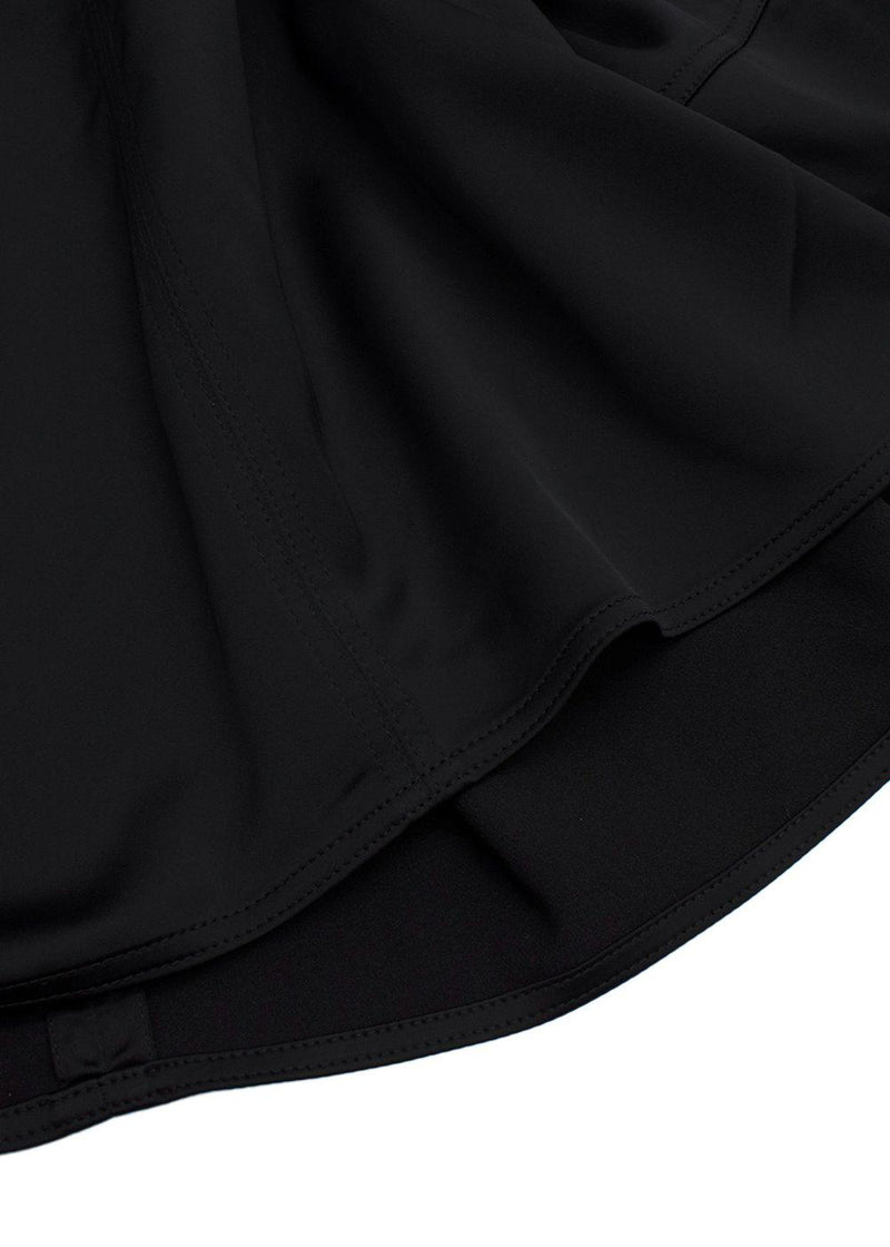 Bottega Veneta Knotted Strap Satin Dress