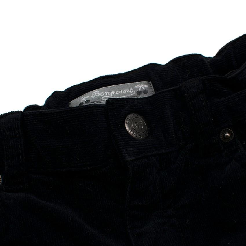Bonpoint Navy Corduroy Girls Trousers