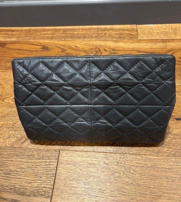 Chanel Grey Reissue Shoulder Bag