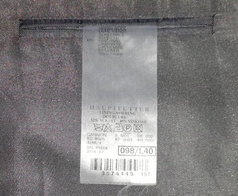Mario Barutti Wool & Cashmere Herringbone Blazer