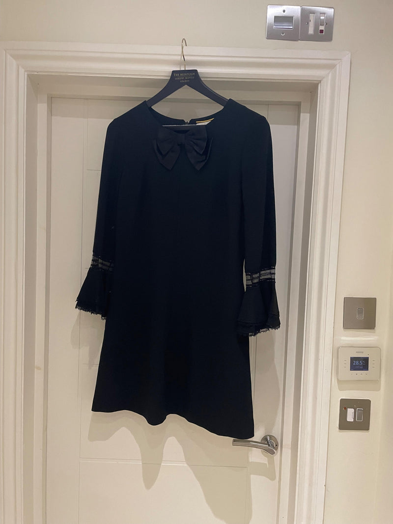 Black Bow Tie Little Black Dress