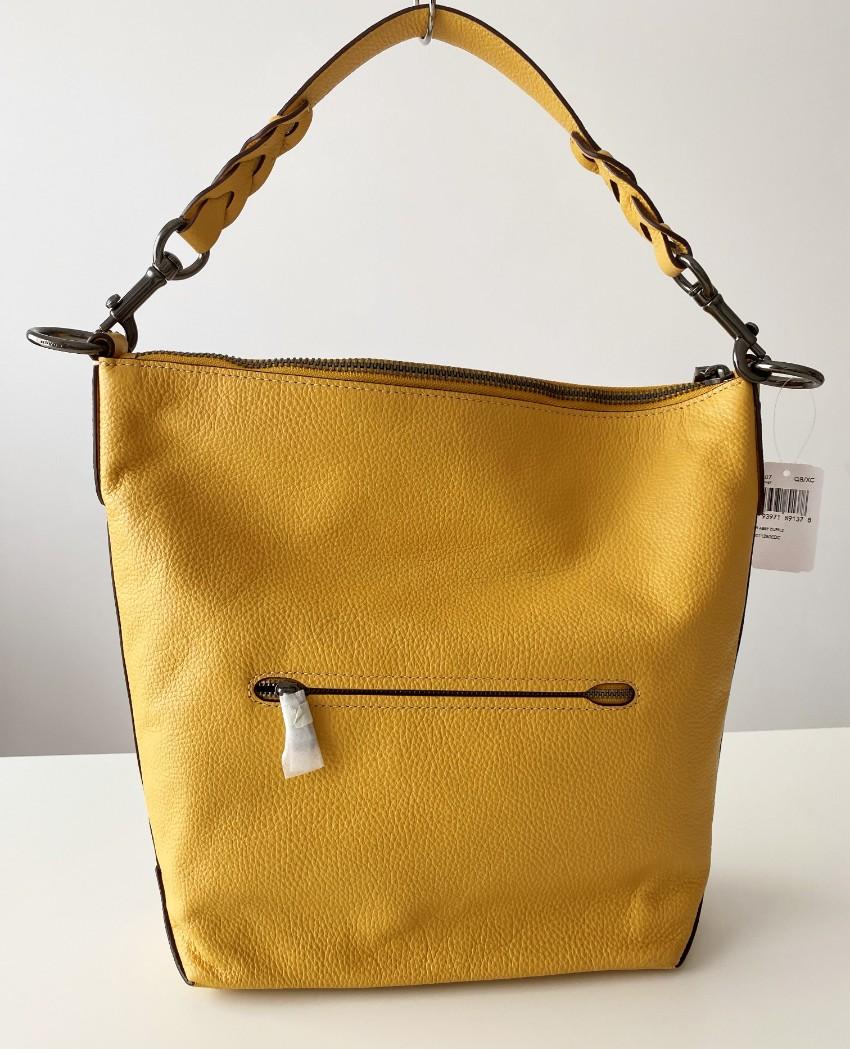 Coach Honey Leather Abby Duffle Bag