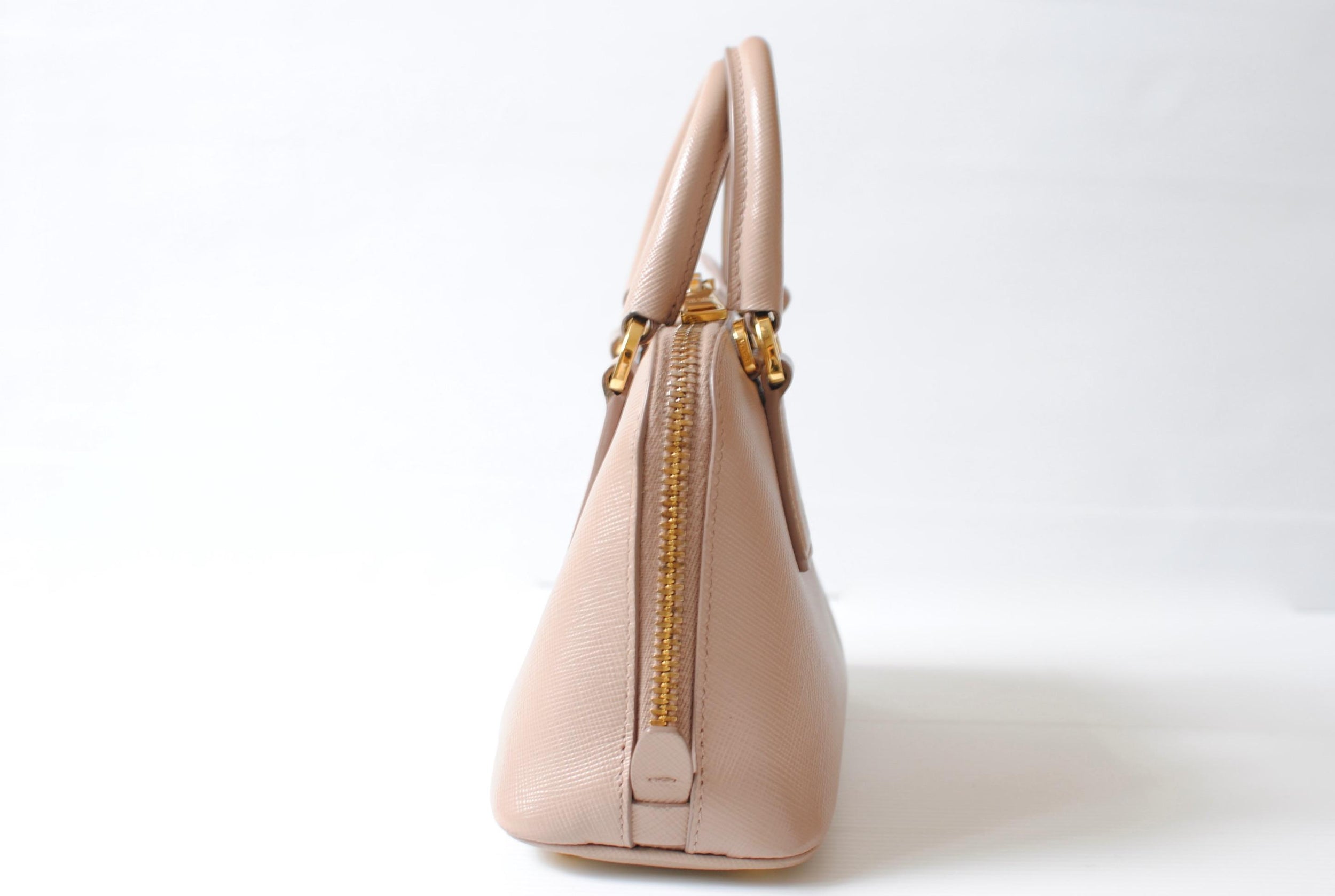 Prada Pink Saffiano Leather Promenade