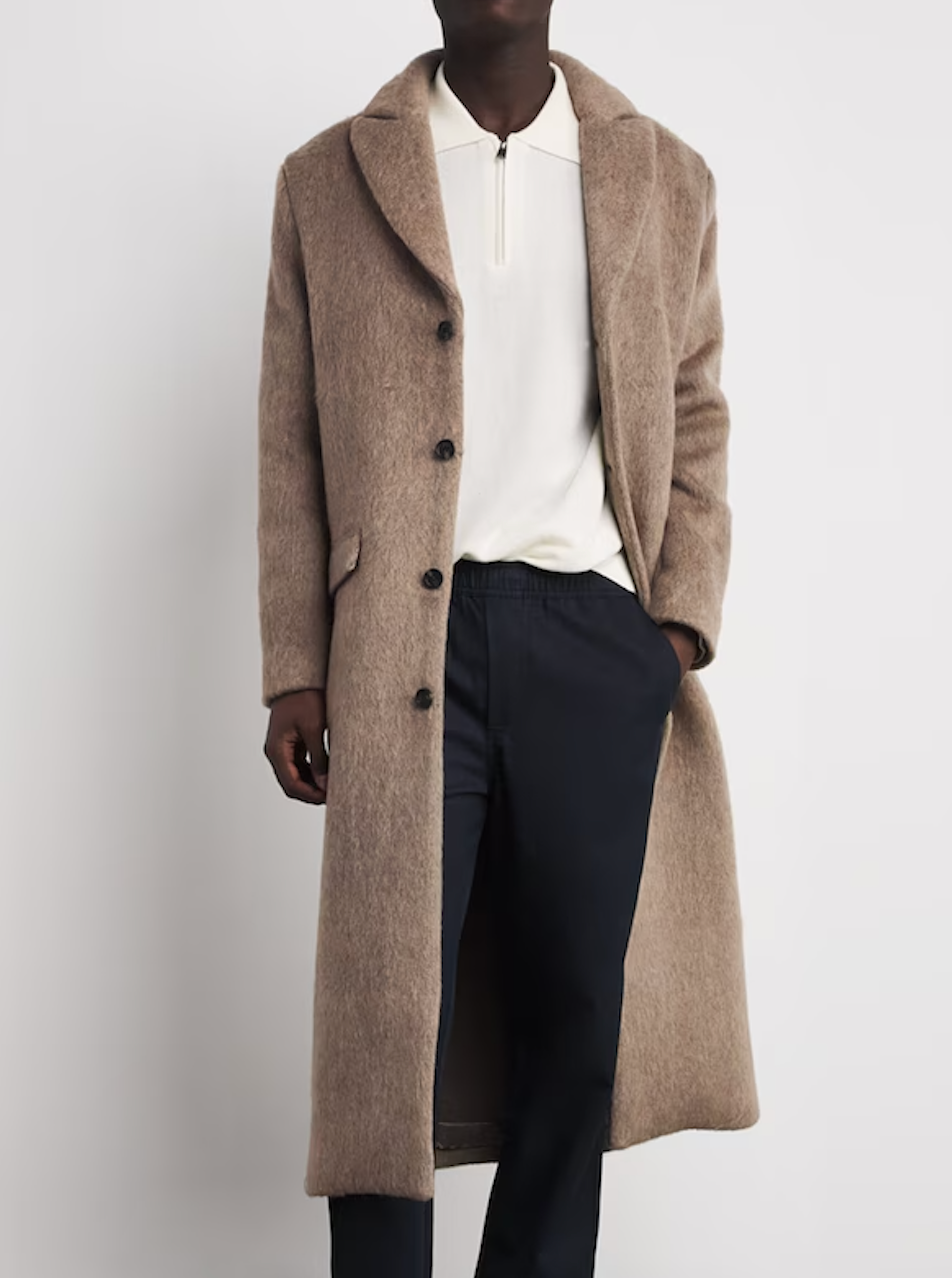 Samsoe & Samsoe Wool-Blend Overcoat