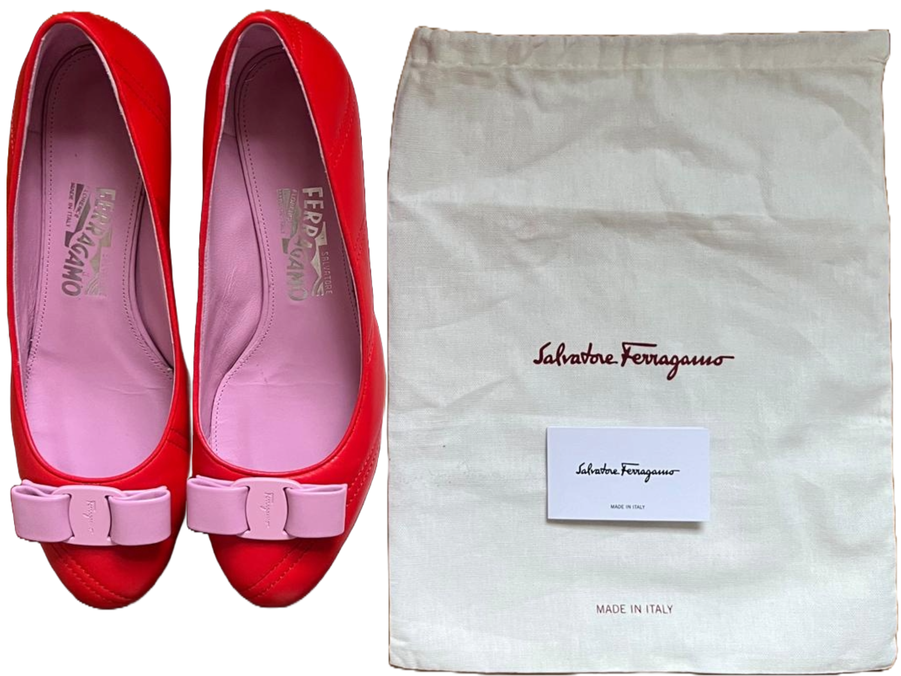 Candy Apple Vara Bow Pumps