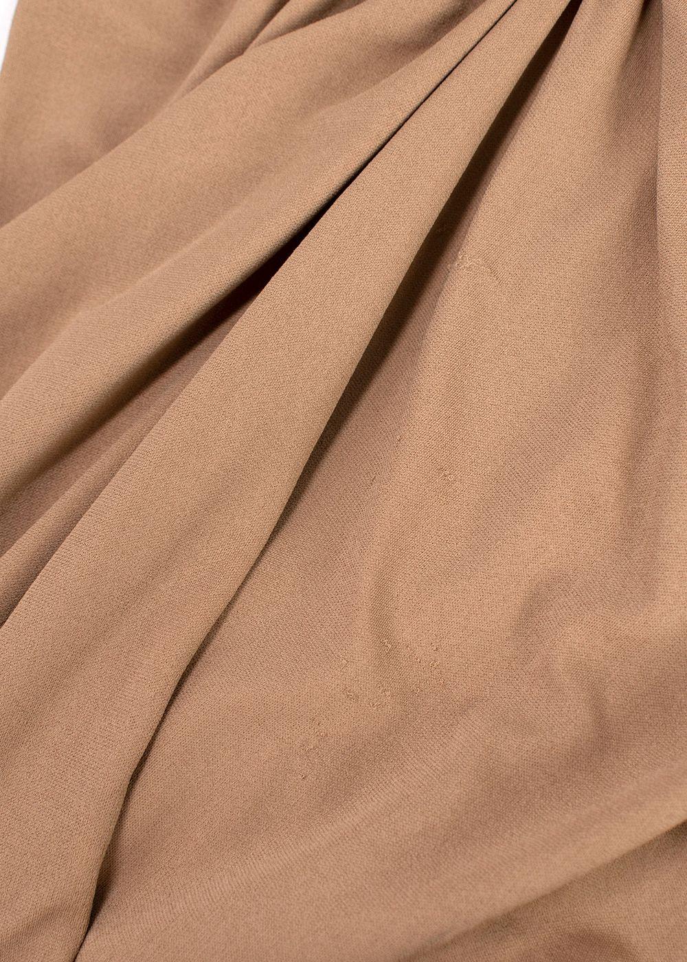 Alexandre Vauthier Batwing Sleeve Draped Mini Dress
