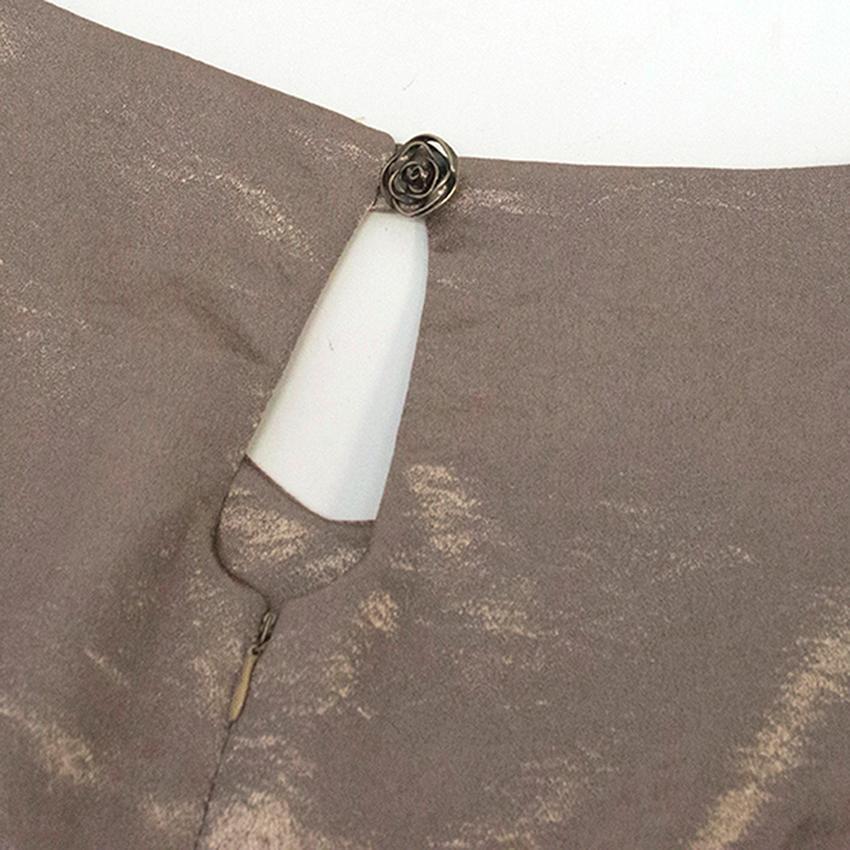 Rous Iland metallic dress