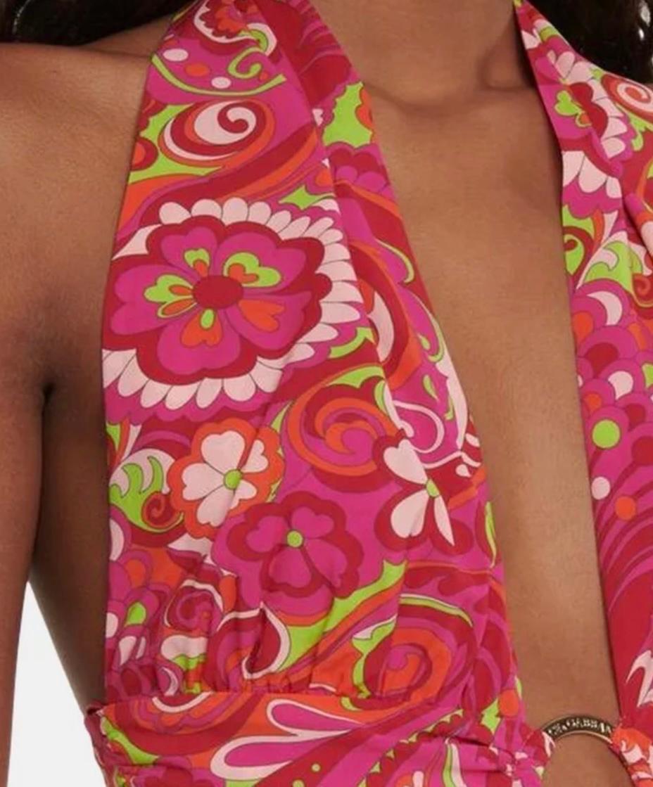 Dolce & Gabbana Printed Silk Top