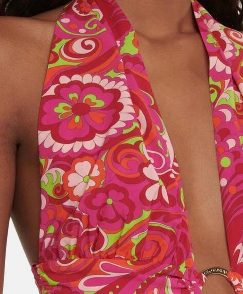Dolce & Gabbana Printed Silk Top