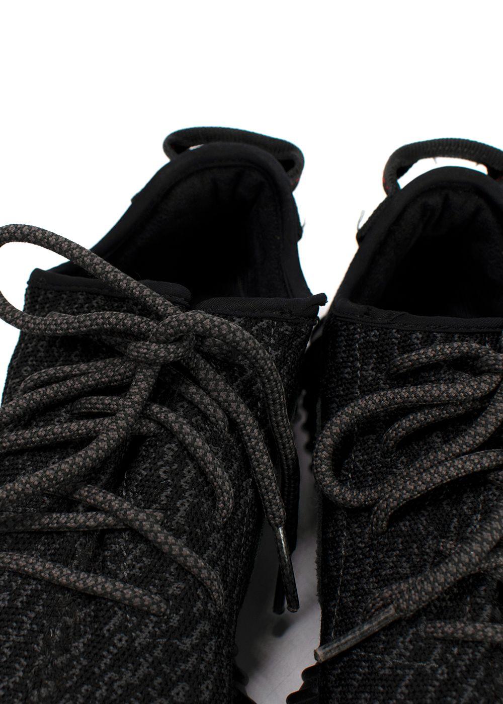 Adidas Yeezy Pirate Black Boost 350  Trainers
