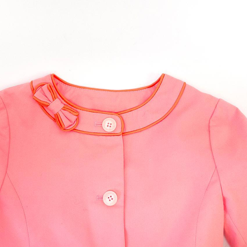 Marie Chantal girl's pink coat