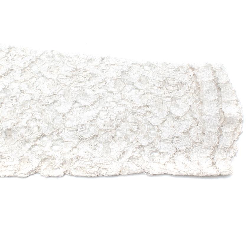 Romiga Ivory Lace Long Sleeve Top