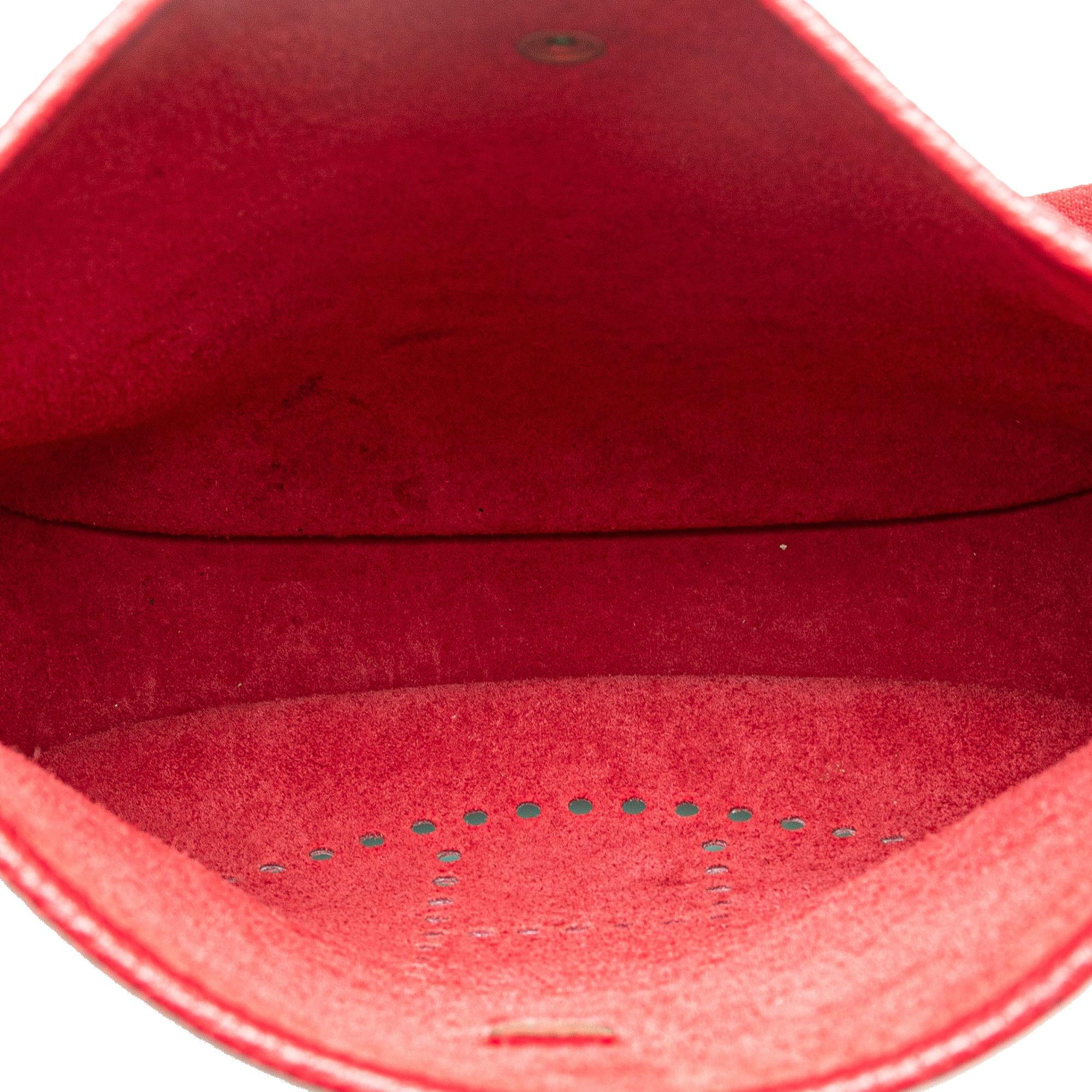 Hermes Rouge Ash Clemence Evelyne I 33