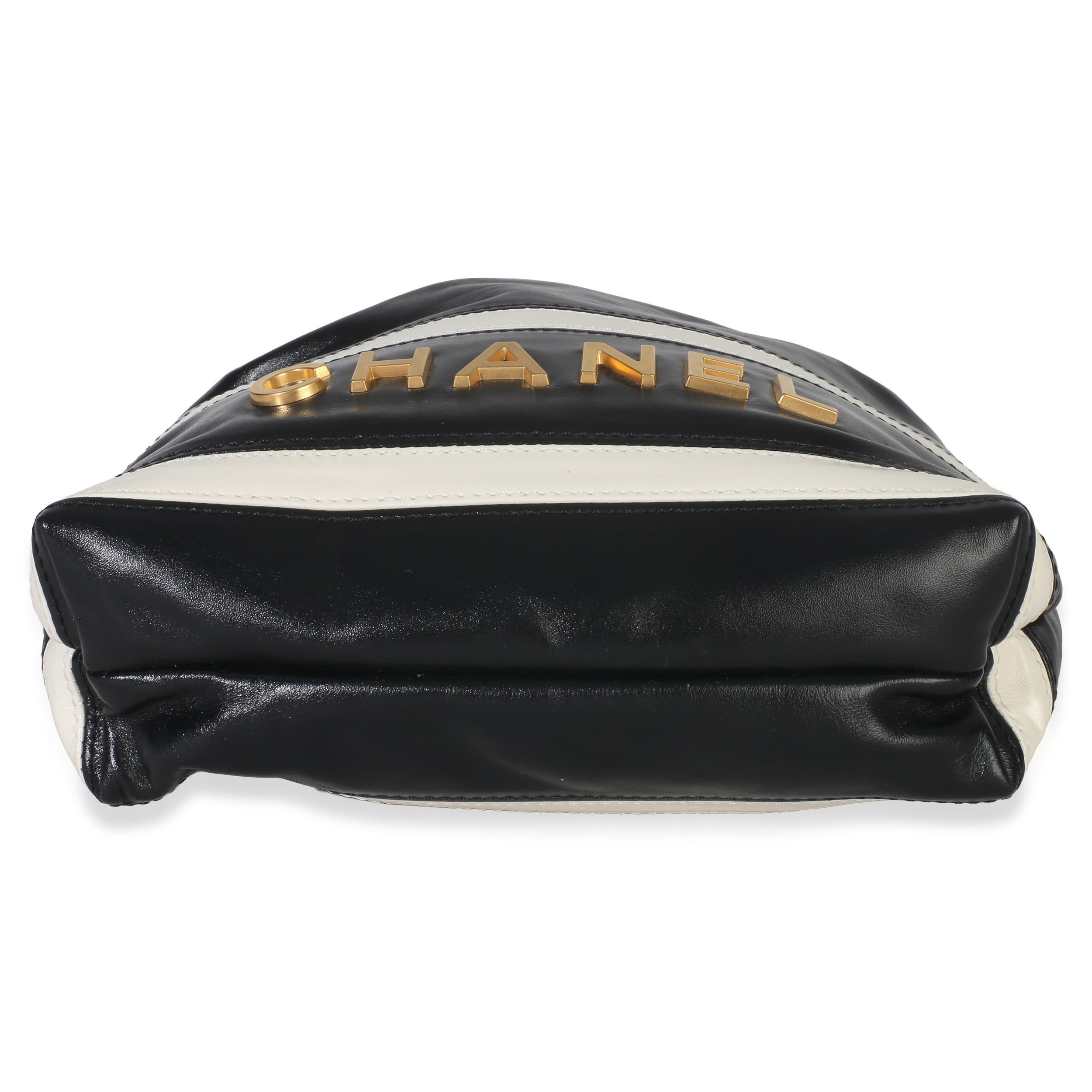 Chanel  Mini Quilted Calfskin 22 Hobo