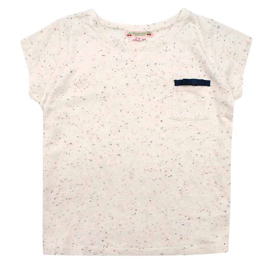 Bonpoint Girls Paint Spotted T-Shirt