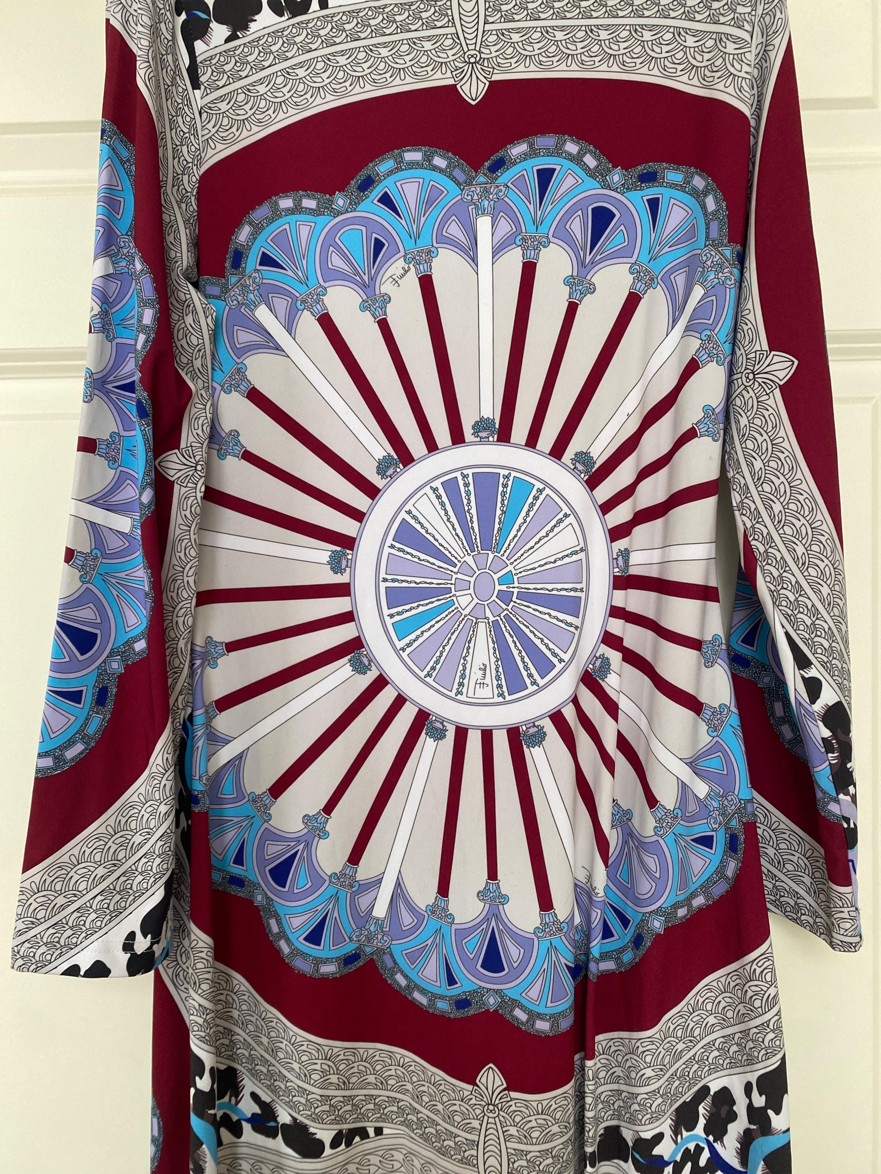 Emilio Pucci Multicoloured Maxi Dress
