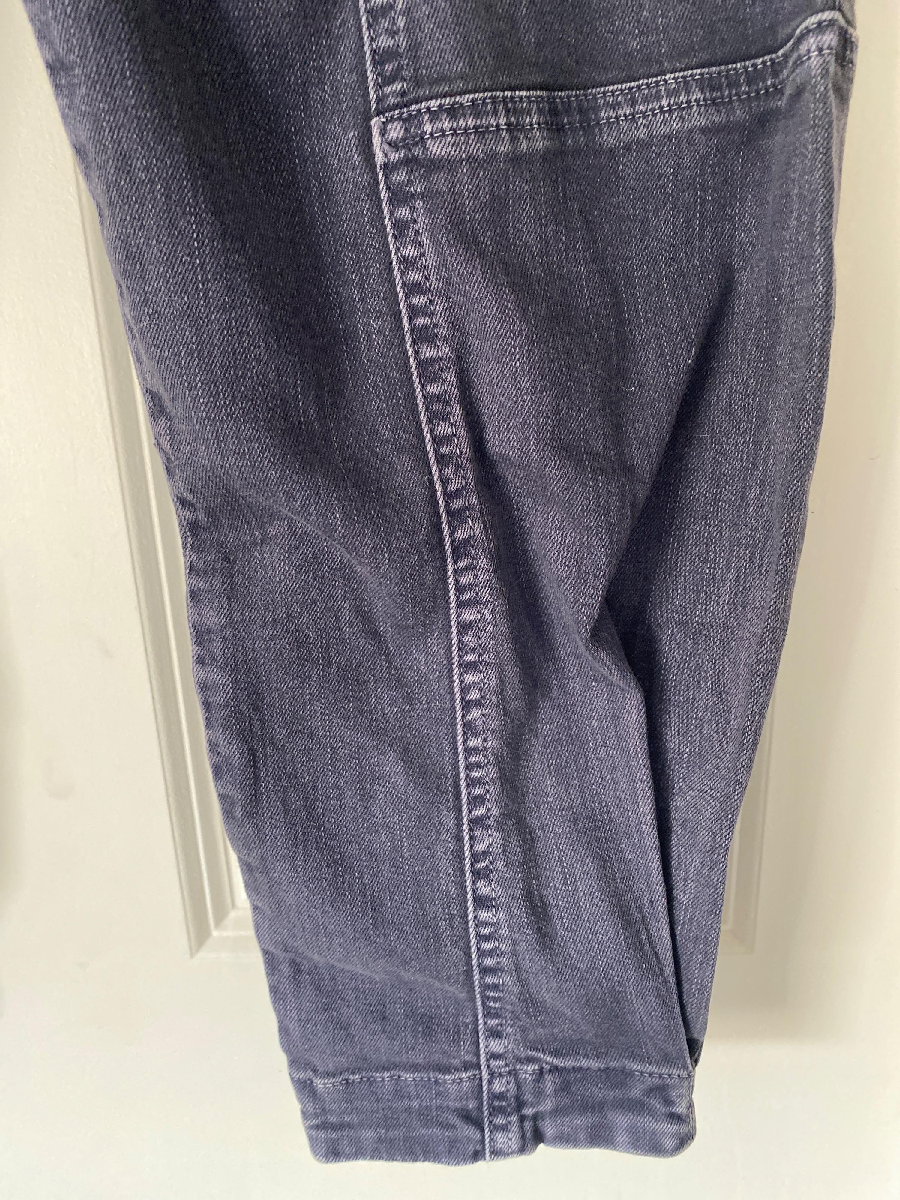 Dark denim Briar paperbag waist jeans