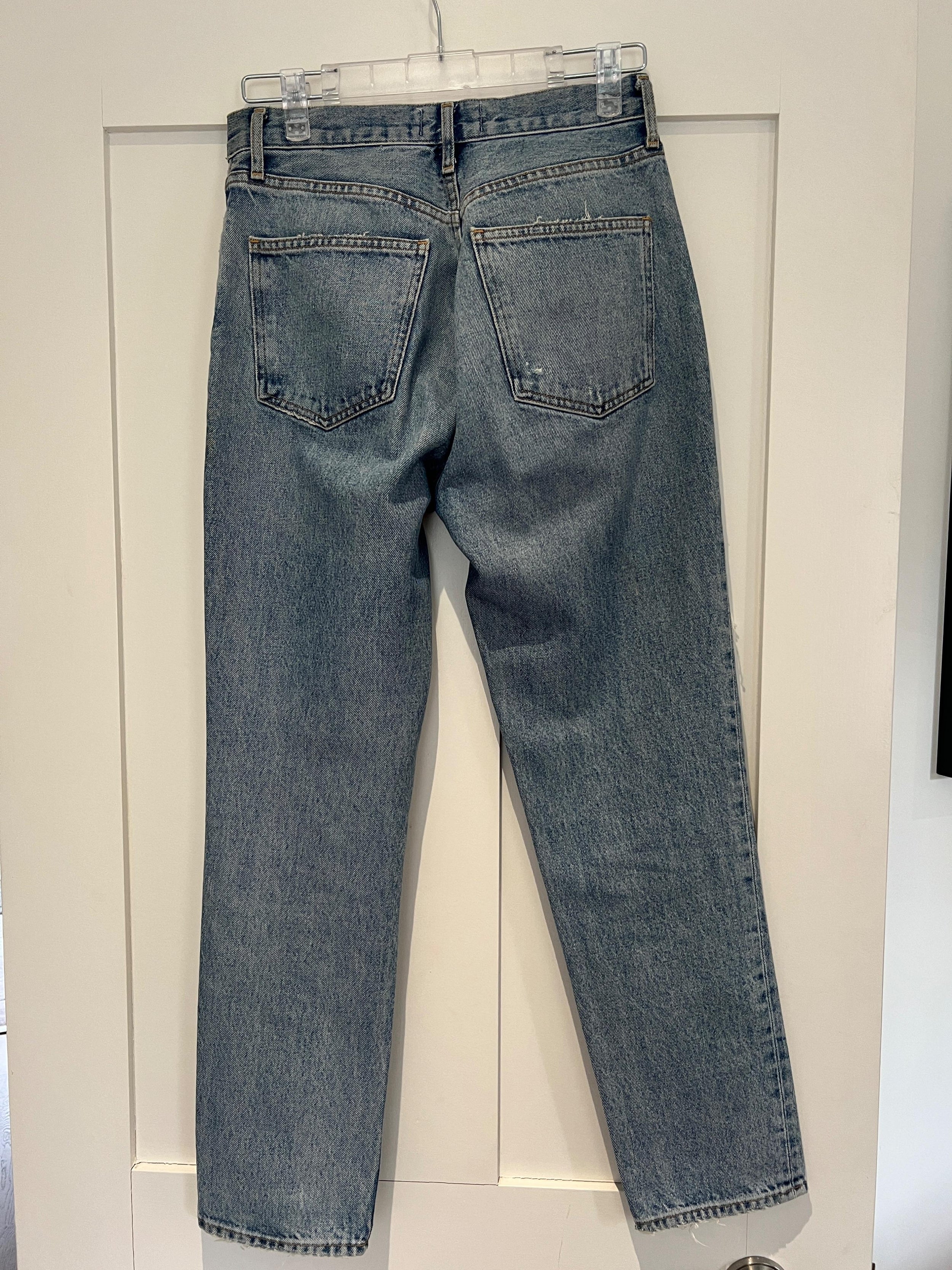 Agolde Distressed Fen Jeans