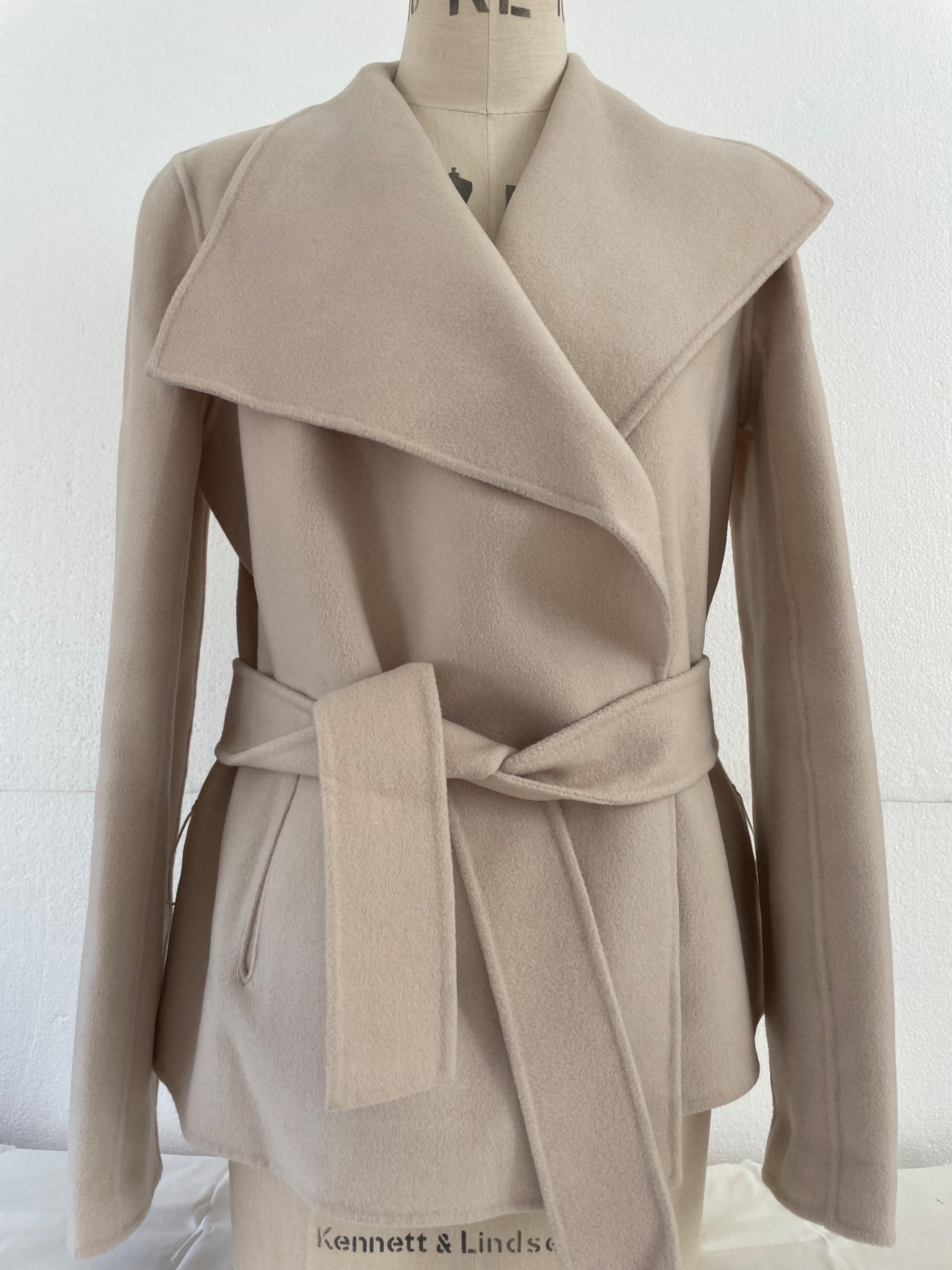 Joseph Beige Cashmere Blend Jacket