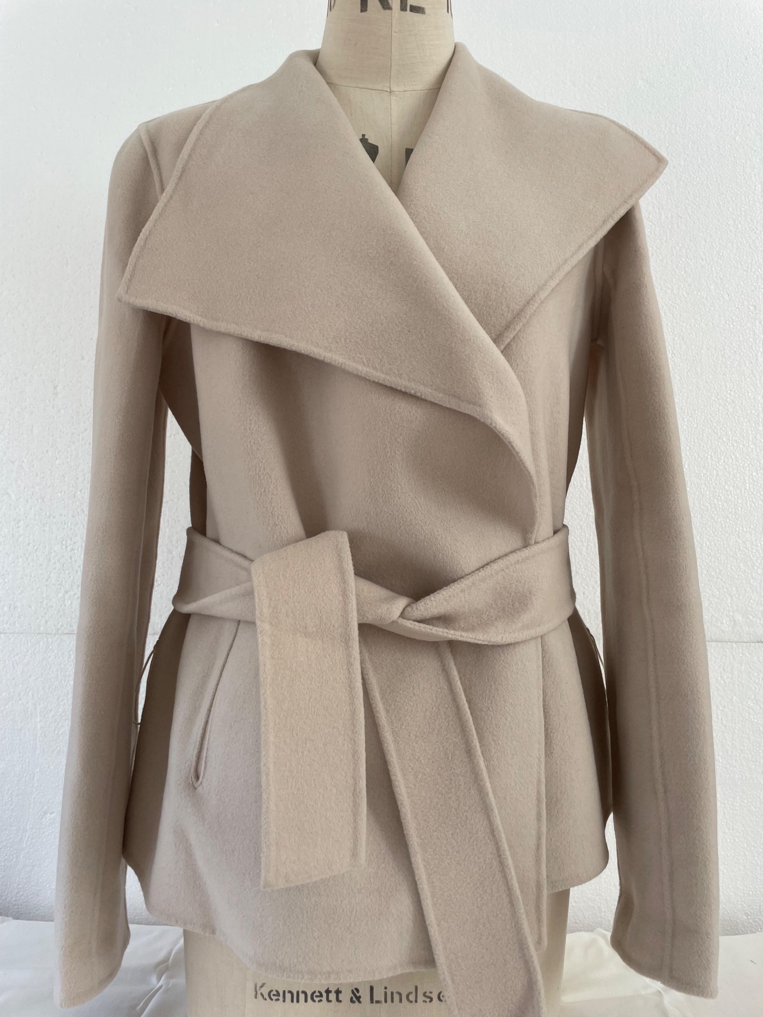 Joseph Beige Cashmere Blend Jacket