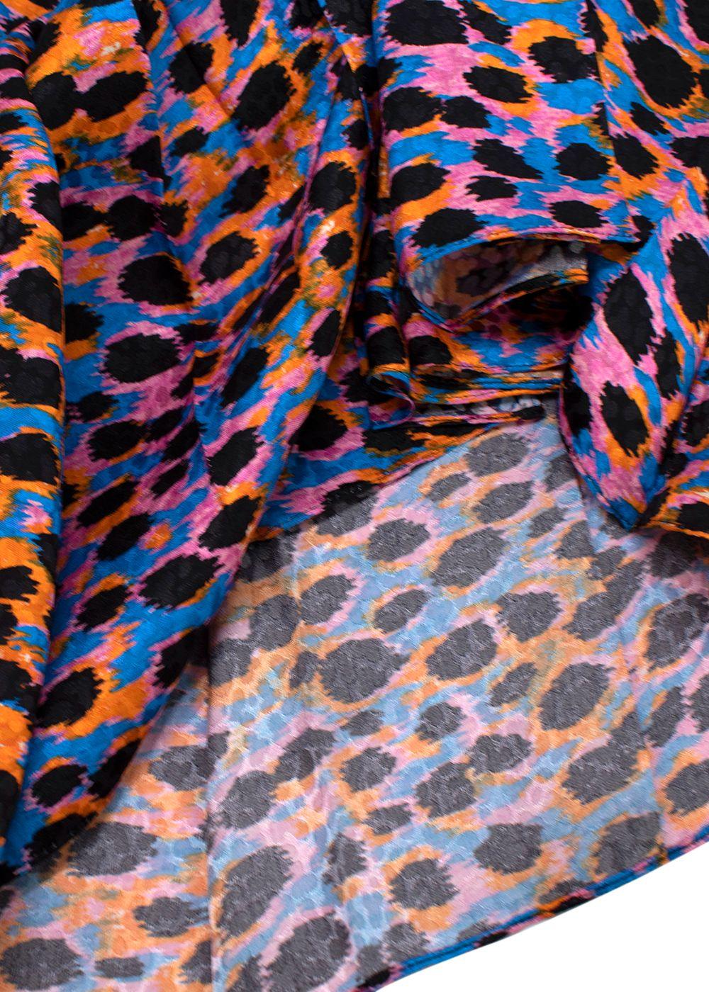 Dior Multicoloured Mizza Print Chez Moi Shirt & Pleated Skirt
