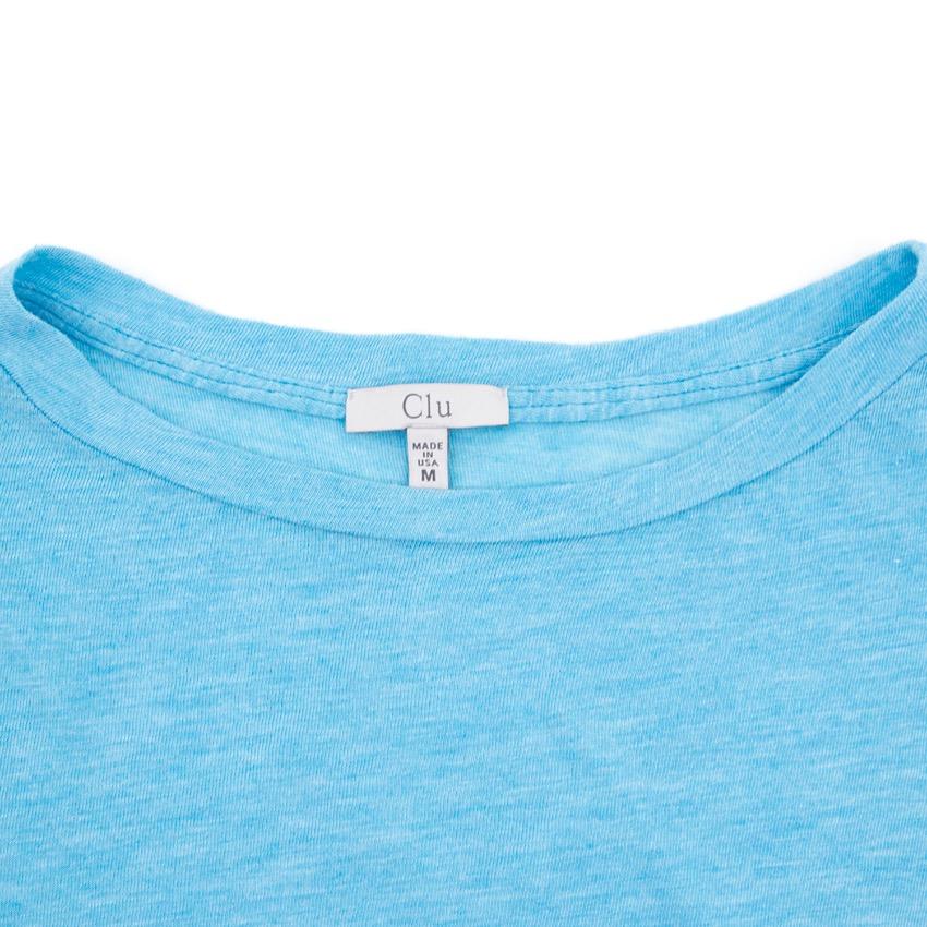Clu Blue Long Sleeve Top