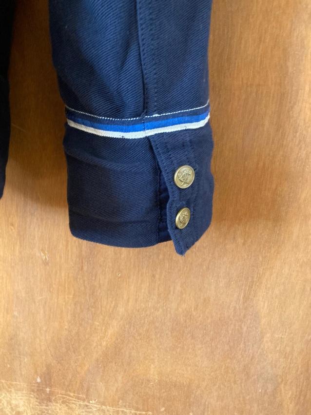 Polo Ralph Lauren Navy Embroidered Jersey Jacket