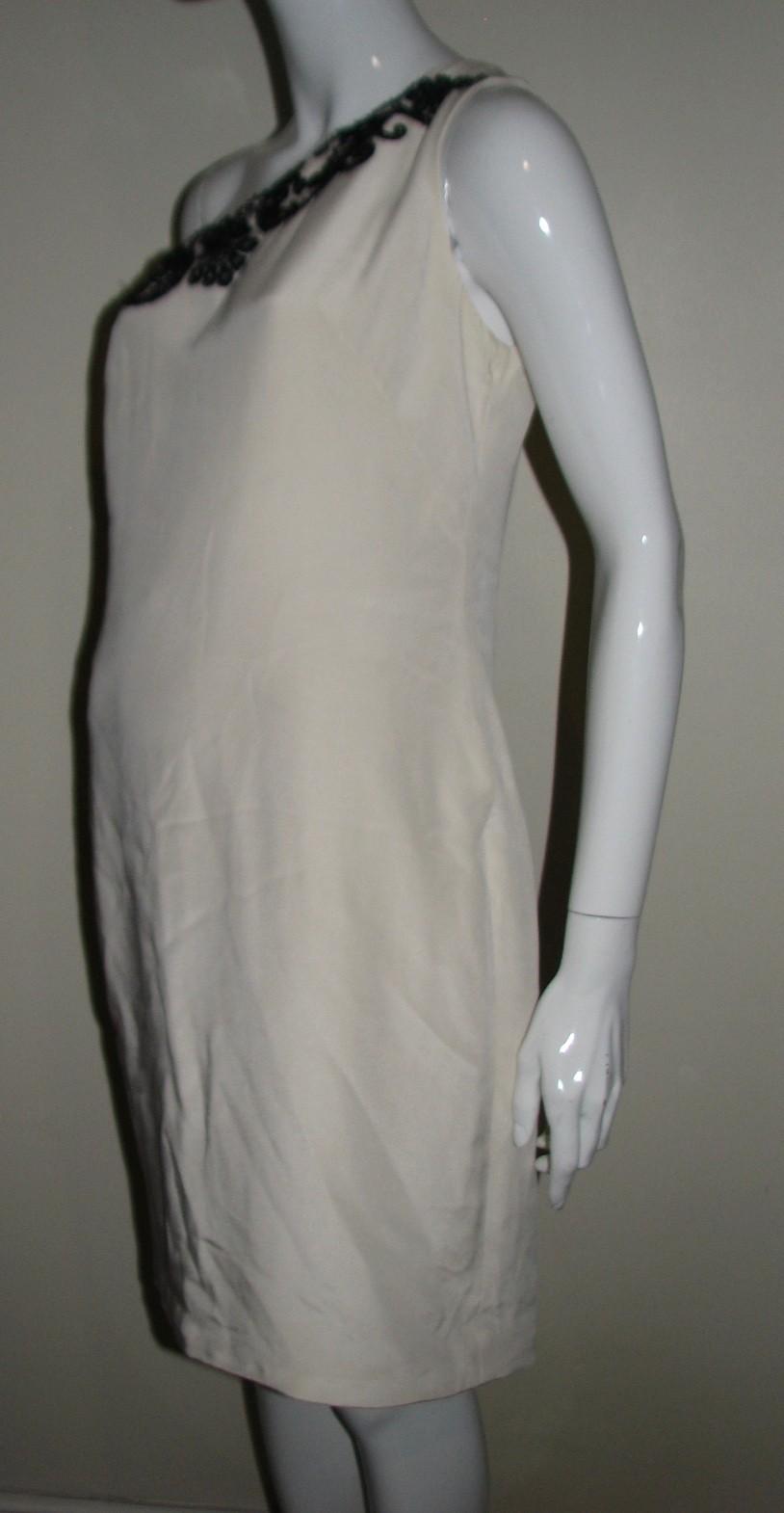 Marchesa Notte Ivory Silk One Shoulder Dress